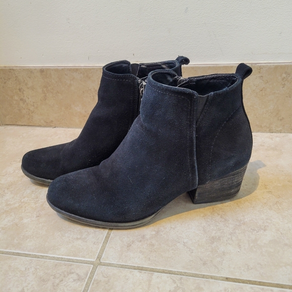 Naturalizer boot black suede leather - Picture 1 of 7
